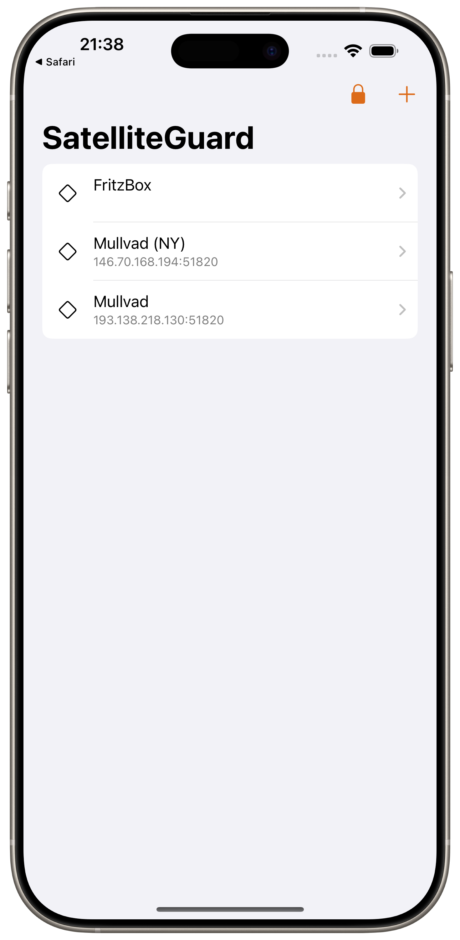 SatelliteGuard Screenshot