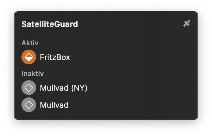 SatelliteGuard Screenshot